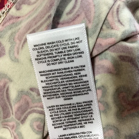 NEW Sherpa Adventure Gear Mala Top in Karnali Sand M Modal/Organic Cotton UPF 50 - Picture 10 of 10